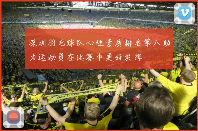 深圳羽毛球队心理素质排名第八助力运动员在比赛中更好发挥